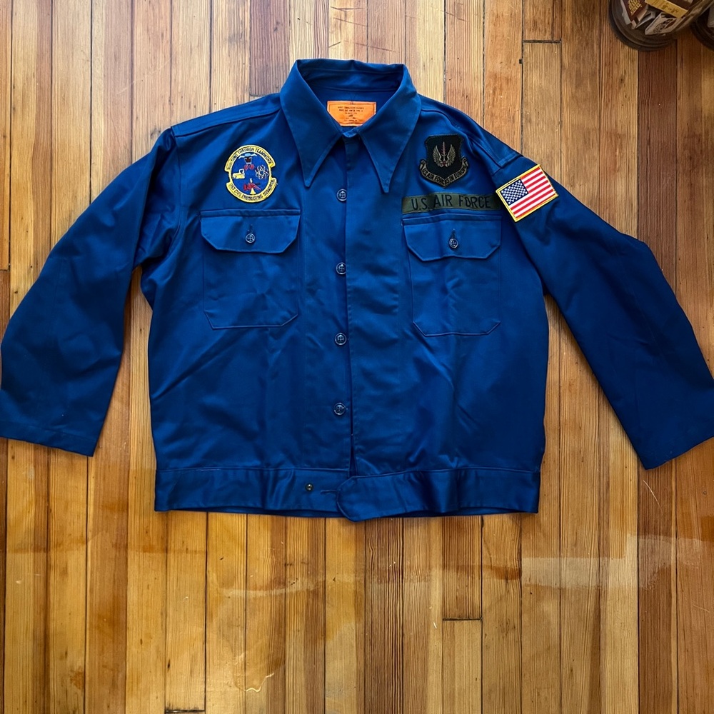 Vintage Deadstock Military Issued Shirt Jacket